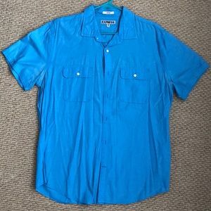 Express Short Sleeve Button Down